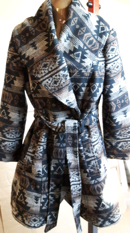 AZTEC PRINT COAT | in Roundhay, West 